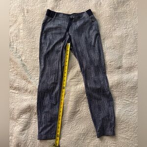 Athleta Navy print pants